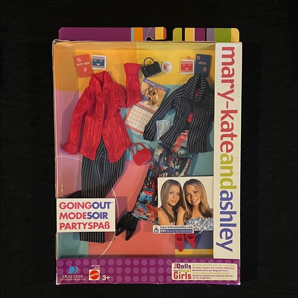 Mattel Other - VINTAGE MARY-KATE & ASHLEY doll Fashion pack MATTEL Y2K 2002 New In BOX!!